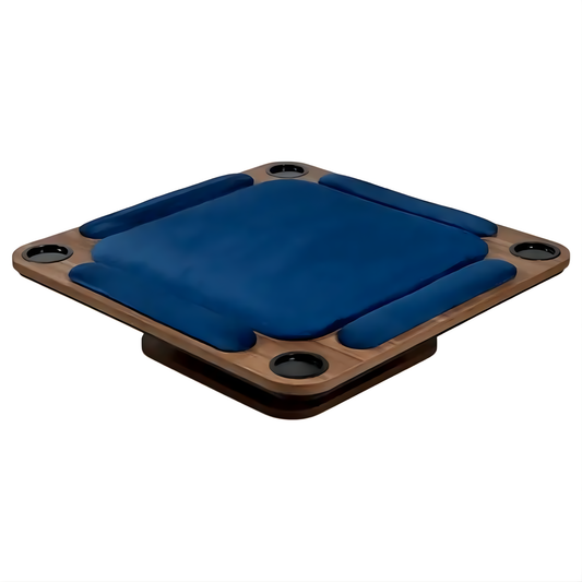 Premium Wooden Ground Baloot & Card Game Table | طاولة بلوت خشبية أرضية فاخرة